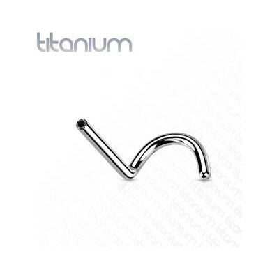 Šperky4U tyčka k Push In piercing do nosu titan TIT1146-0806