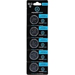Powerton ENERGY LITHIOCELL Еднократна литиева батерия CR2032, 5-pack (WPABLCB5)