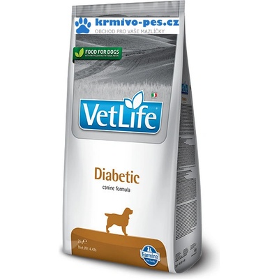 Vet Life Natural DOG Diabetic 2 kg