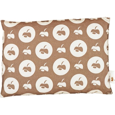 Ovopecka nahřívací polštářek s třešňovými peckami Ovo hnědá 20x28 cm