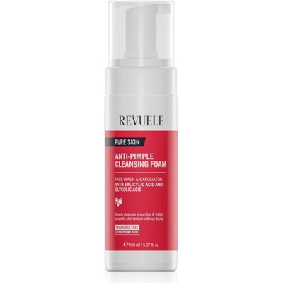 Revuele Pure Skin Anti-Pimple почистваща пяна за проблемна кожа, акне 150ml