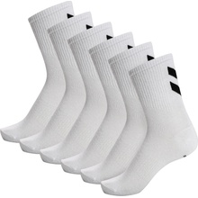 Hummel hmlCHEVRON 6-PACK SOCKS biela