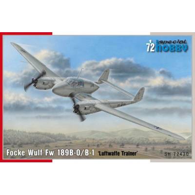 Plastikový model letadla Focke Wulf Fw 189B Uhu ‘Trainer’ 1:72