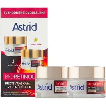Astrid Bioretinol denní pleťový krém Bioretinol Day Cream SPF10 50 ml + noční pleťový krém Bioretinol Night Cream 50 ml darčeková sada