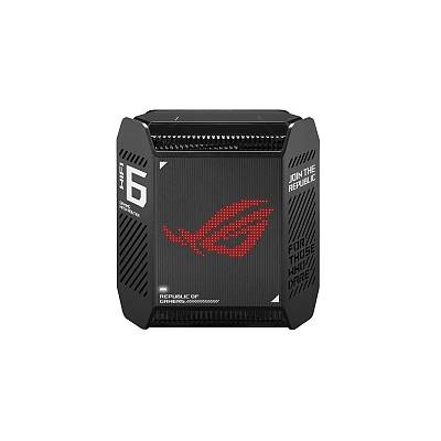 Gaming Mesh WiFi system, ROG Rapture GT6 1PK, AX10000, Tri-Band, up to 275m2, Tri-Core 1.7GHz CPU, 256MB/512MB Flash/RAM, 2.5G port, AiProtection Pro, Adaptive QoS, VPN server/client, IPTV, OFDMA, (90IG07F0-MU9A10)