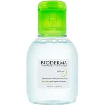 BIODERMA Sébium H₂O 100 ml мицеларна вода за смесена към мазна кожа за жени