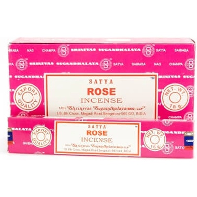 Satya indické vonné tyčinky PK Rose 15 g
