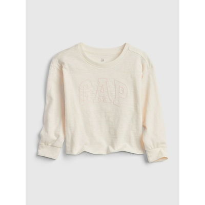 GAP Детска риза с логото на GAP GAP | Byal | Момичешки | 110