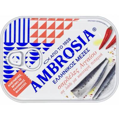 Vialco Ambrosia sardinky v rastlinnom oleji pikantné 100 g