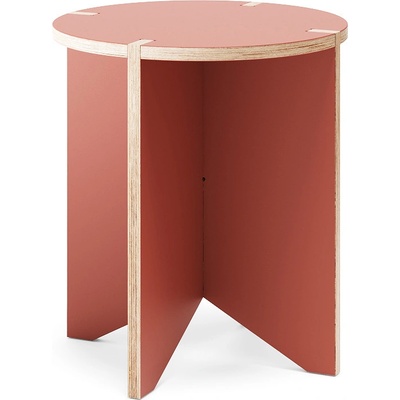 sosone Štokrle Treestool kruh Barva: Cihlová HPL – Hledejceny.cz