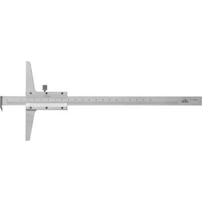 KINEX Дълбокомер с пета KINEX - 150 mm, 0.02 mm (KIN2040-02-150)