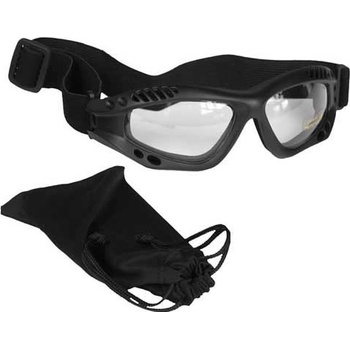 Brýle Mil-Tec Commando Air černé čiré