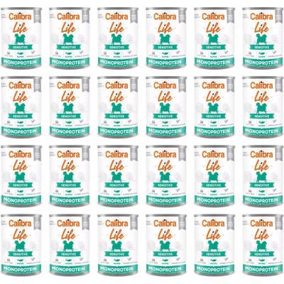 Calibra Dog Life Sensitive Salmon with rice 24 x 400 g