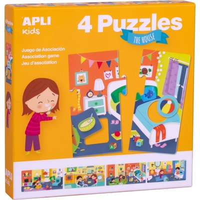 APLI Асоциативна игра-пъзел apli - В къщи (17894)