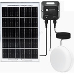 Aigostar - Соларна LED лампа LED/70W/12V 6000 mAh 6500K диаметър 20, 5 см (AI2008)