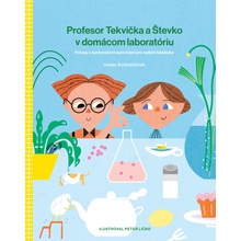 Profesor Tekvička a Števko v domácom laboratóriu