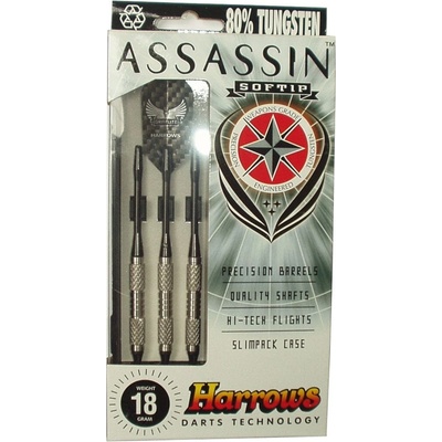 Harrows soft Assassin K 18g 85% wolfram – Zbozi.Blesk.cz