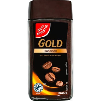 Gut und Günstig Gold rozpustná káva 100% Arabica 100 g