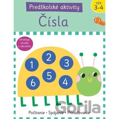 Predškolské aktivity: Čísla - Toni Stemp, Laura Garrido (ilustrátor)
