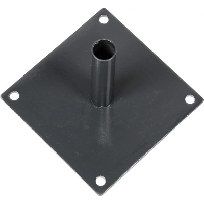 Základová nosná pätka pre pletivo a stĺpik antracitová 34 mm 20 cm x 20 cm