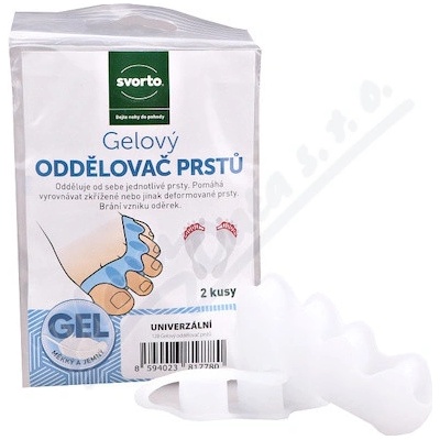 Svorto 128gelový oddělovač prstůI 2 ks