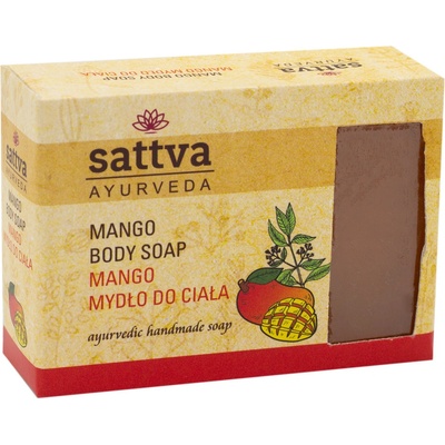 Sattva Ajurvédské ručně dělané mýdlo Mango 125 g
