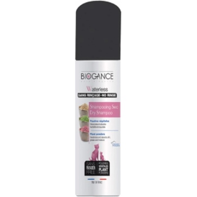 BIOGANCE Waterless Spray - Сух шампоан за почистване на котки, 300 мл