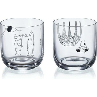 Crystalex pohár na whisky Koi 2 x 330 ml