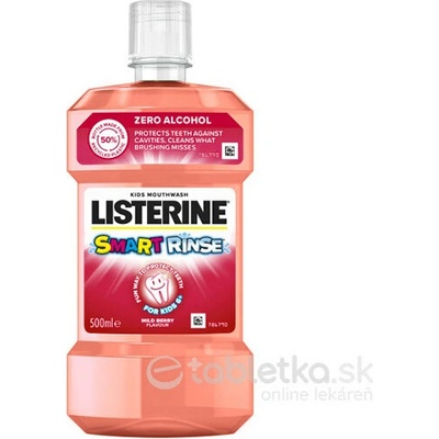 Listerine Smart Rinse Berry detská 500 ml