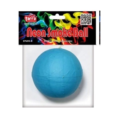 Neon Smoke Ball Modrá dýmovnica 1 ks