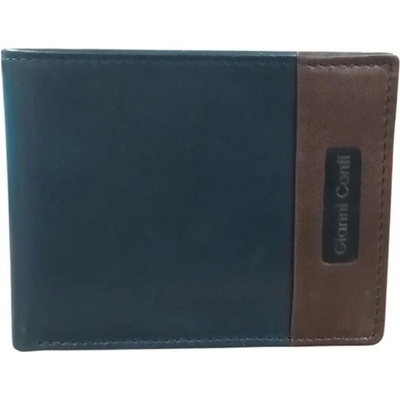 Gianni Conti peněženka kožená modro hnědá 60574100 blue d.brow