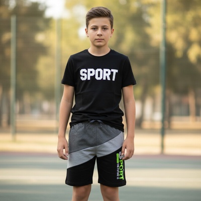 SPEED T633 Chlapecké šortky VZOR 1