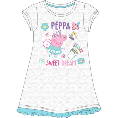 Dievčenské nočné košele Prasiatko Peppa 5204834 šedé