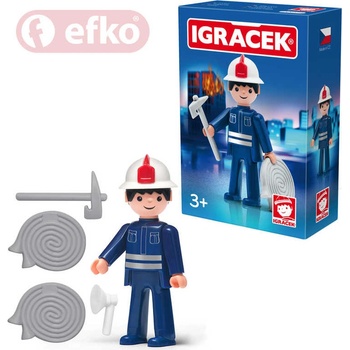 Efko IGRÁČEK Hasič set s doplňky v krabičce