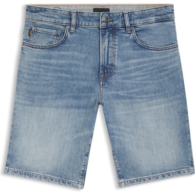 Boss Къси панталони Boss Mens BOSS ORANGE Denim Shorts - Light Blue 456