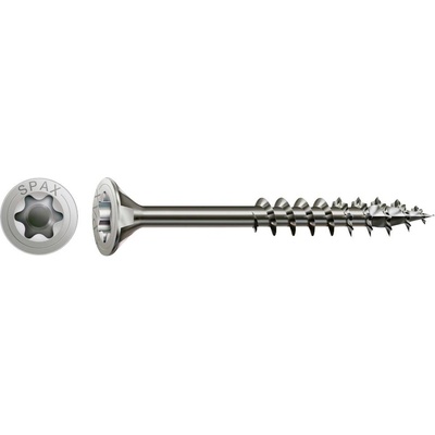 SPAX R 88091 Senkkopf T-STAR TG 0197000600803 skrutka do dreva 6 mm 80 mm T-STAR plus nerezová ocel A2 100 ks