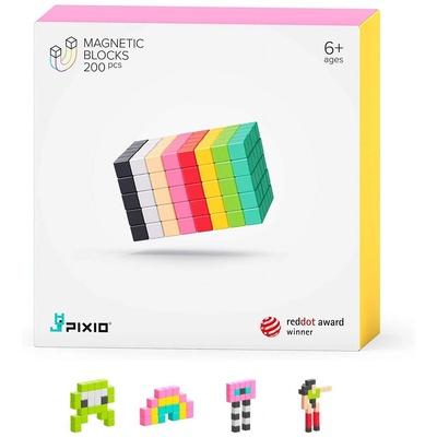 PIXIO Комплект магнитни строителни блокове pixio (20103)