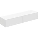 Ideal Standard Atelier Conca матово бял стенен шкаф с 2 чекмеджета и плот 200 см (T4316Y1)