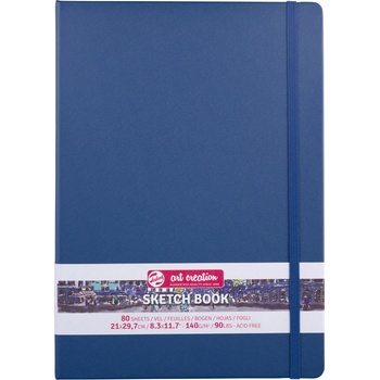 Talens Art Creation Sketchbook v pevnej väzbe Navy Blue 21 x 29,7