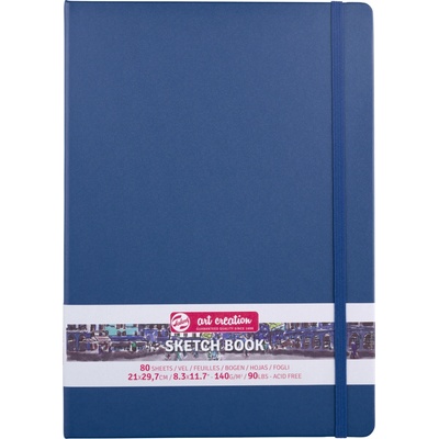 Talens Art Creation Sketchbook v pevnej väzbe Navy Blue 21 x 29,7
