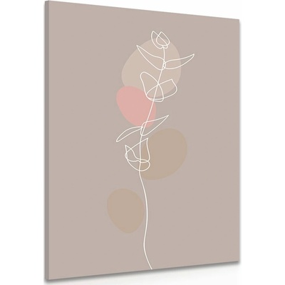 Obraz minimalistický list No4 - 40x60