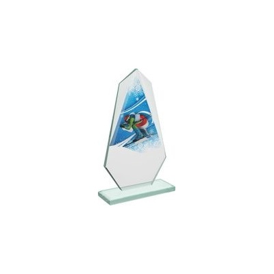 Poháry Bauer Skleněná trofej CRT20008M10 Sjezdové lyžování