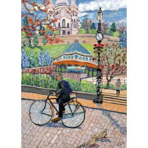Grafika Art Puzzle - Puzzle Sacré Coeur, France - 500 piese