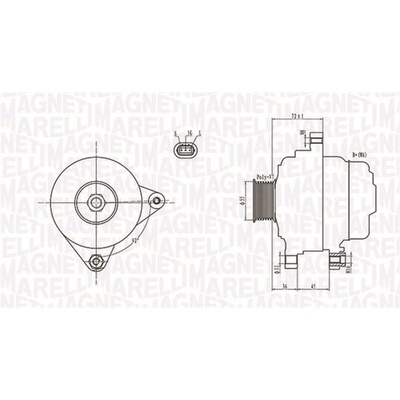 Generátor MAGNETI MARELLI 063731792010