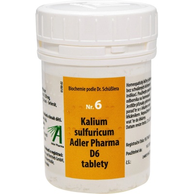 Svět esencí Kalium sulfuricum D6 No.6 1000 tablet