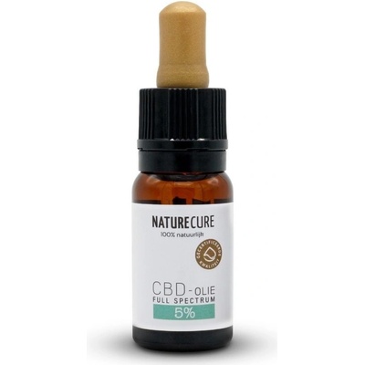 Nature Cure CBD olej s úplným spektrom 5 % 500 mg 10 ml