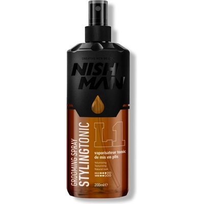NishMan vlasové stylingové tonikum L1 200ml