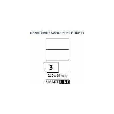 Etikety EUROLABELS - 3 etikety na A4 (100 ks), 140g