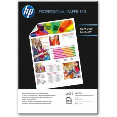 Хартия HP Professional Glossy Laser Paper 150 gsm-150 sht/A4/210 x 297 mm (CG965A)