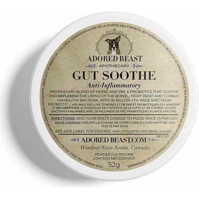 Adored Beast Gut Soothe probiotika a prebiotika pro psy balení 52 g